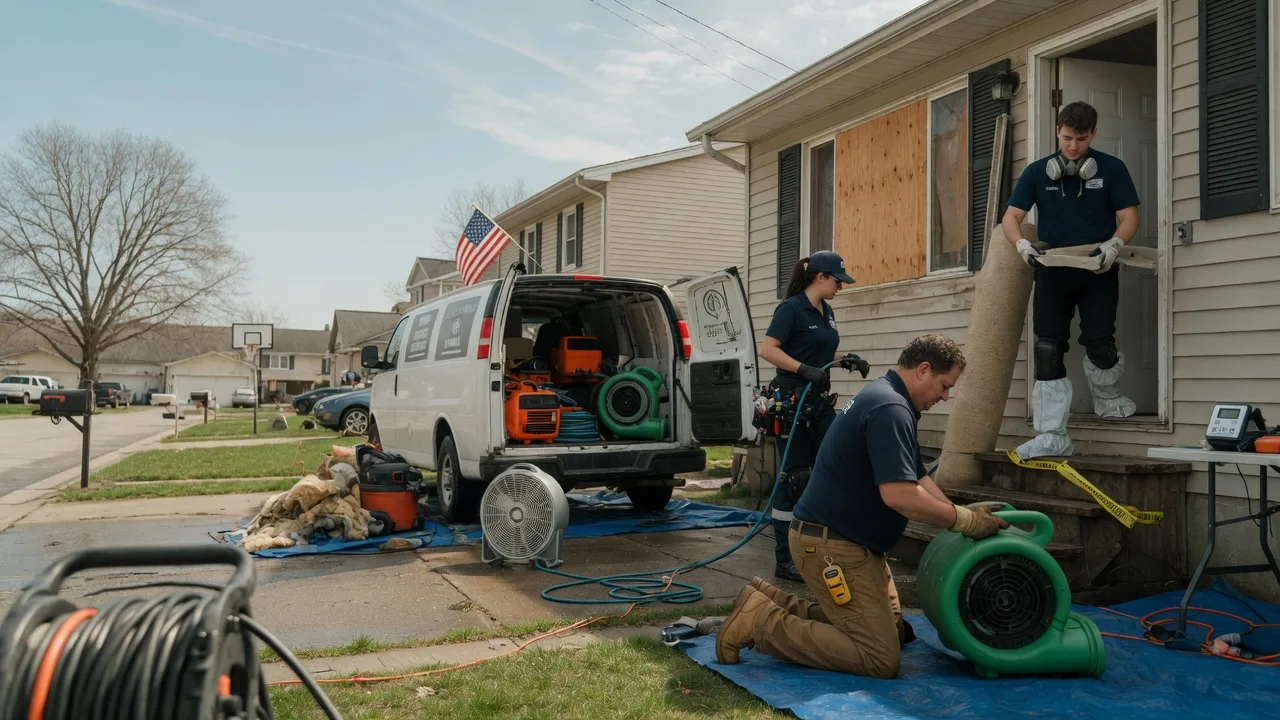 Water Damage Restoration in Hopkinton, IA near me